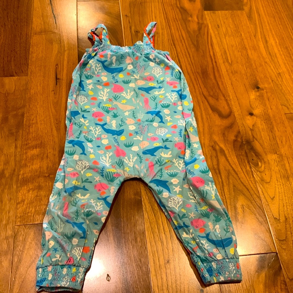 Baby Boden 2-3 T ocean overalls